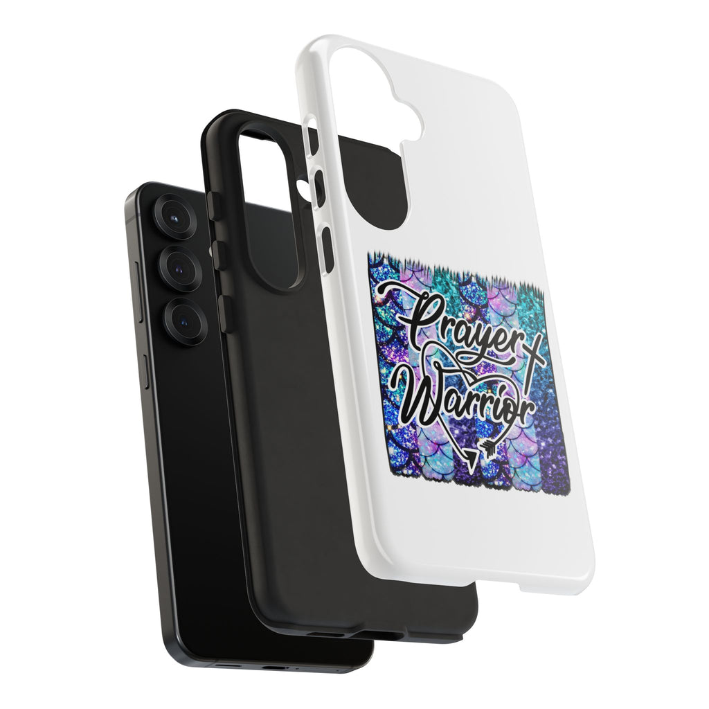 Prayer Warrior Phone Case — Faith-Inspired Tough Protective Cover