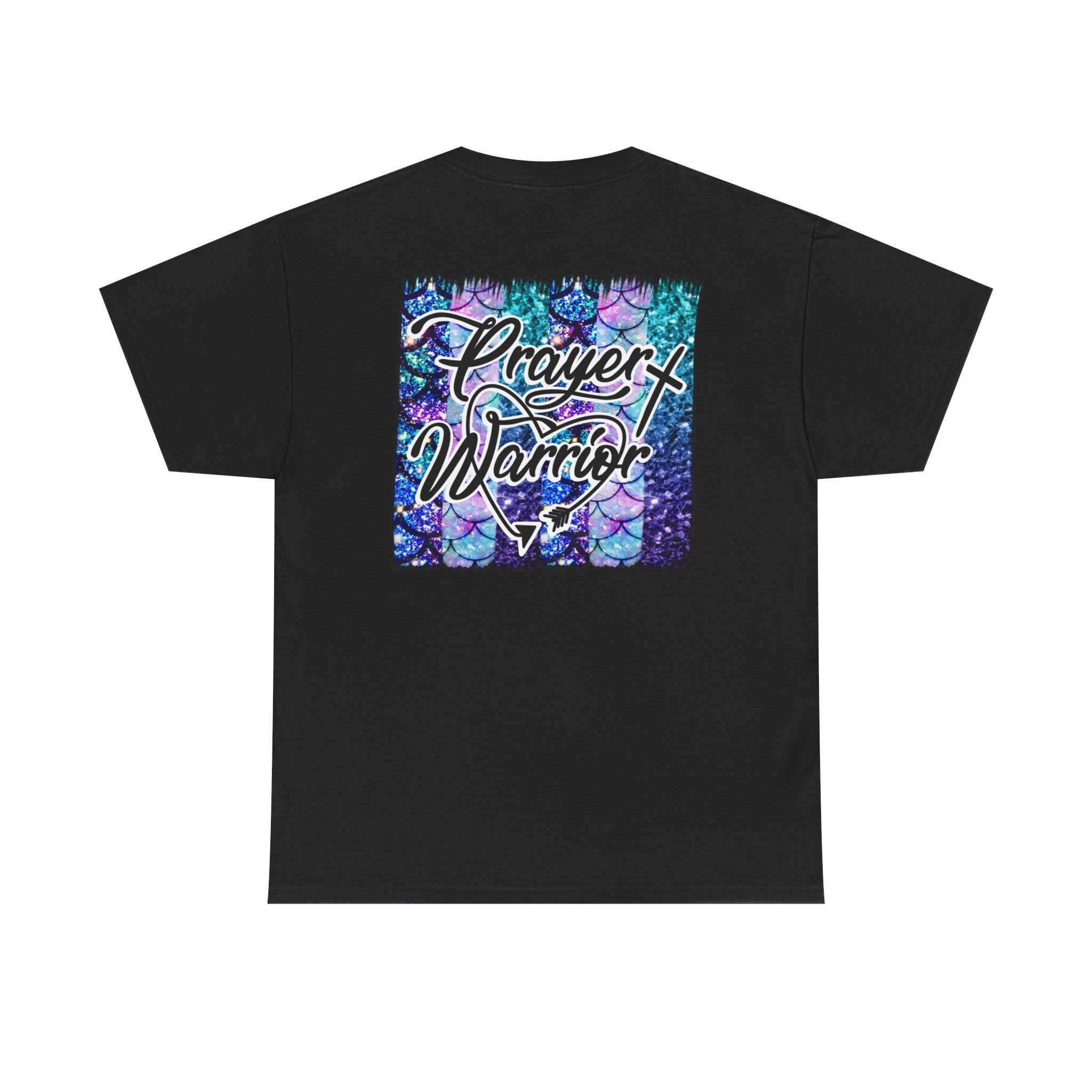 Prayer Warrior T-Shirt — Floral Christian Faith Tee