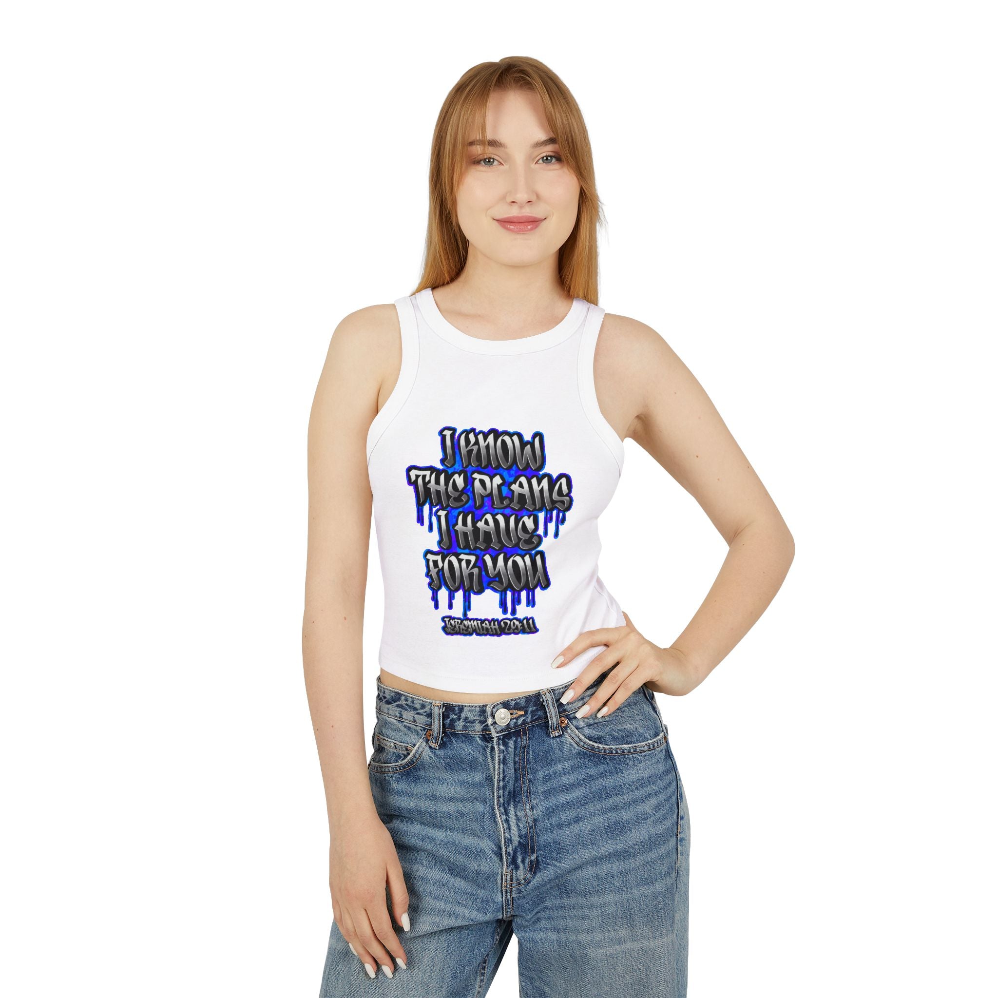 Women's Micro Rib Racer Tank Top