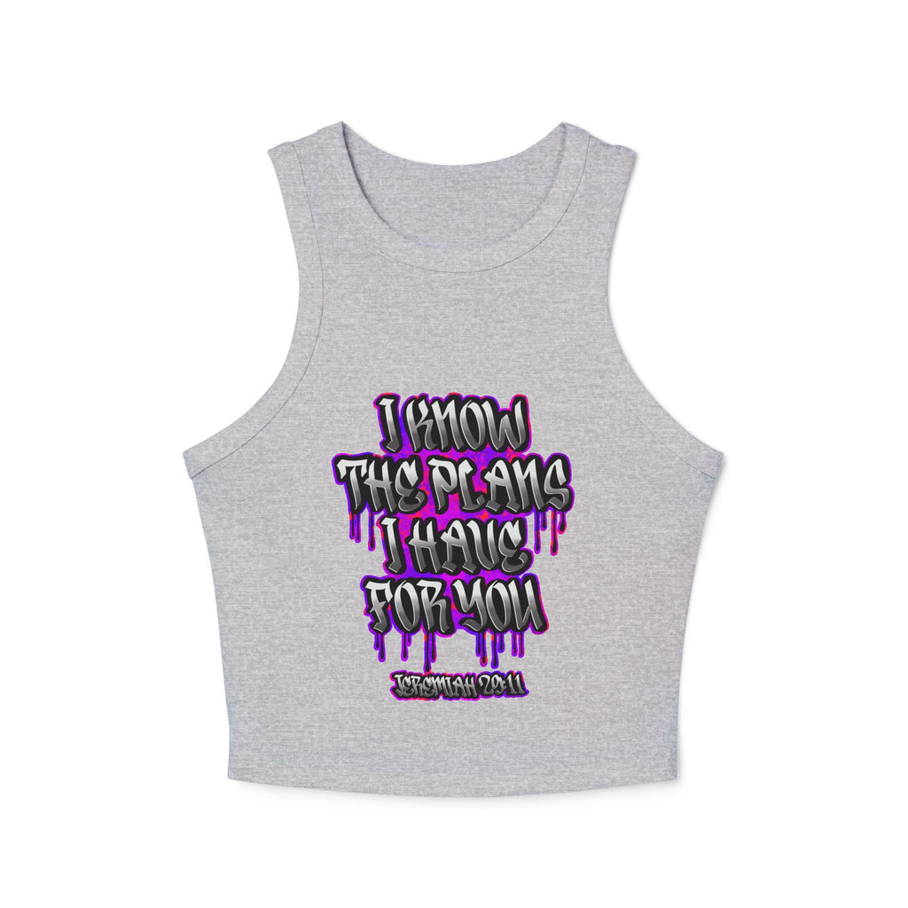 Women's Micro Rib Racer Tank Top