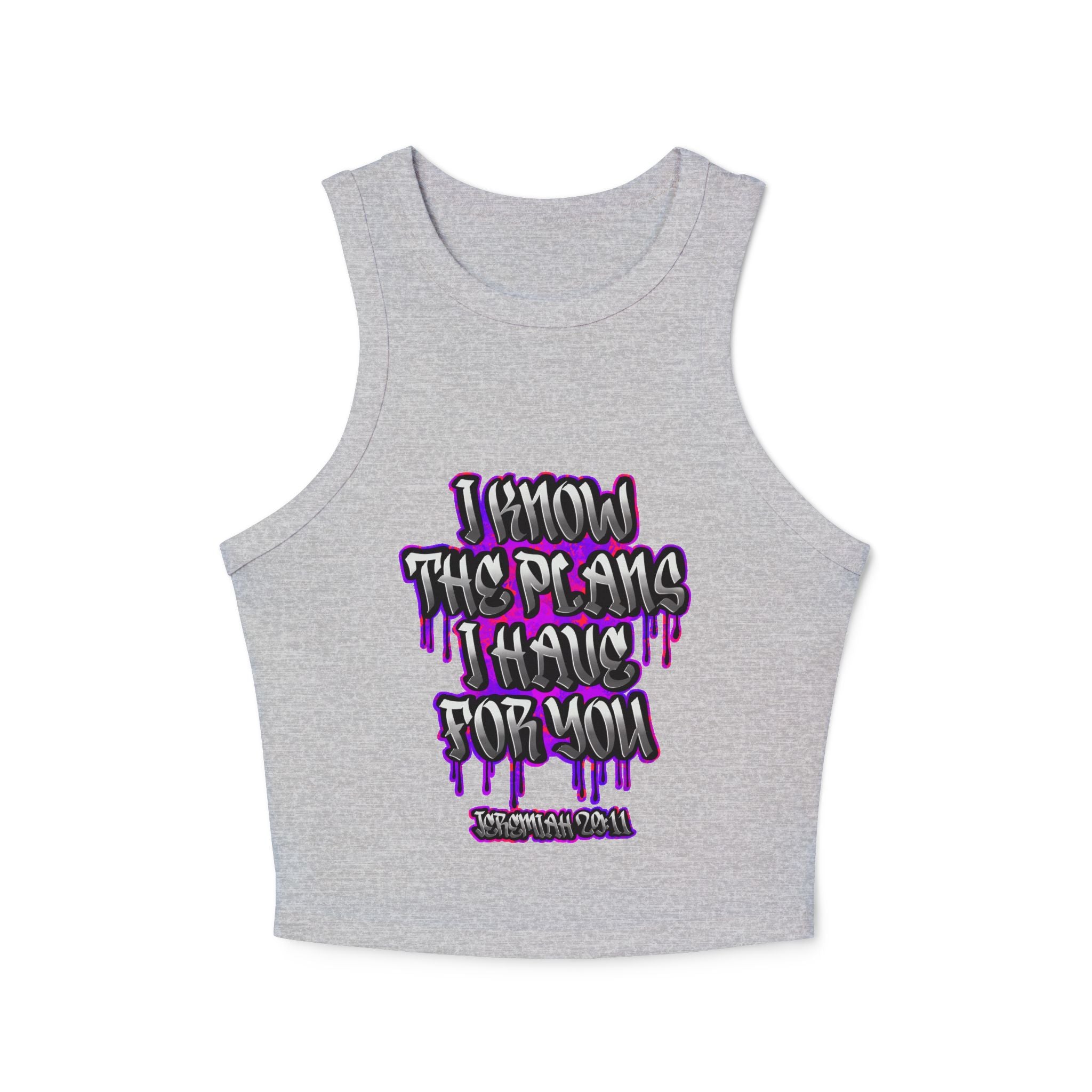 Women's Micro Rib Racer Tank Top