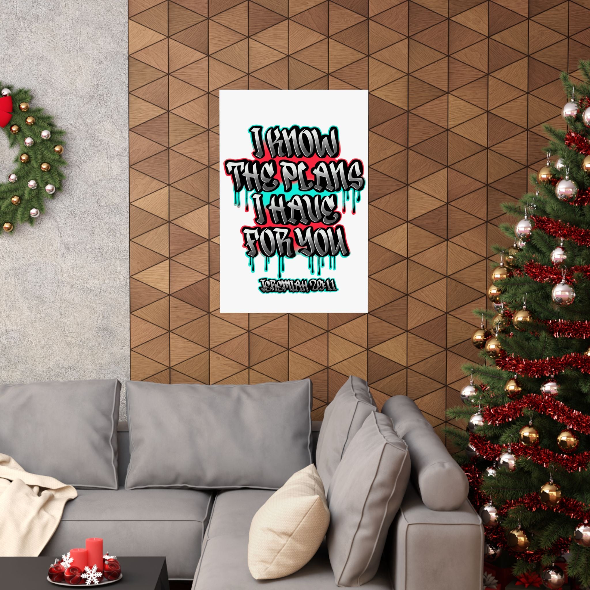 Jeremiah 29:11 Poster