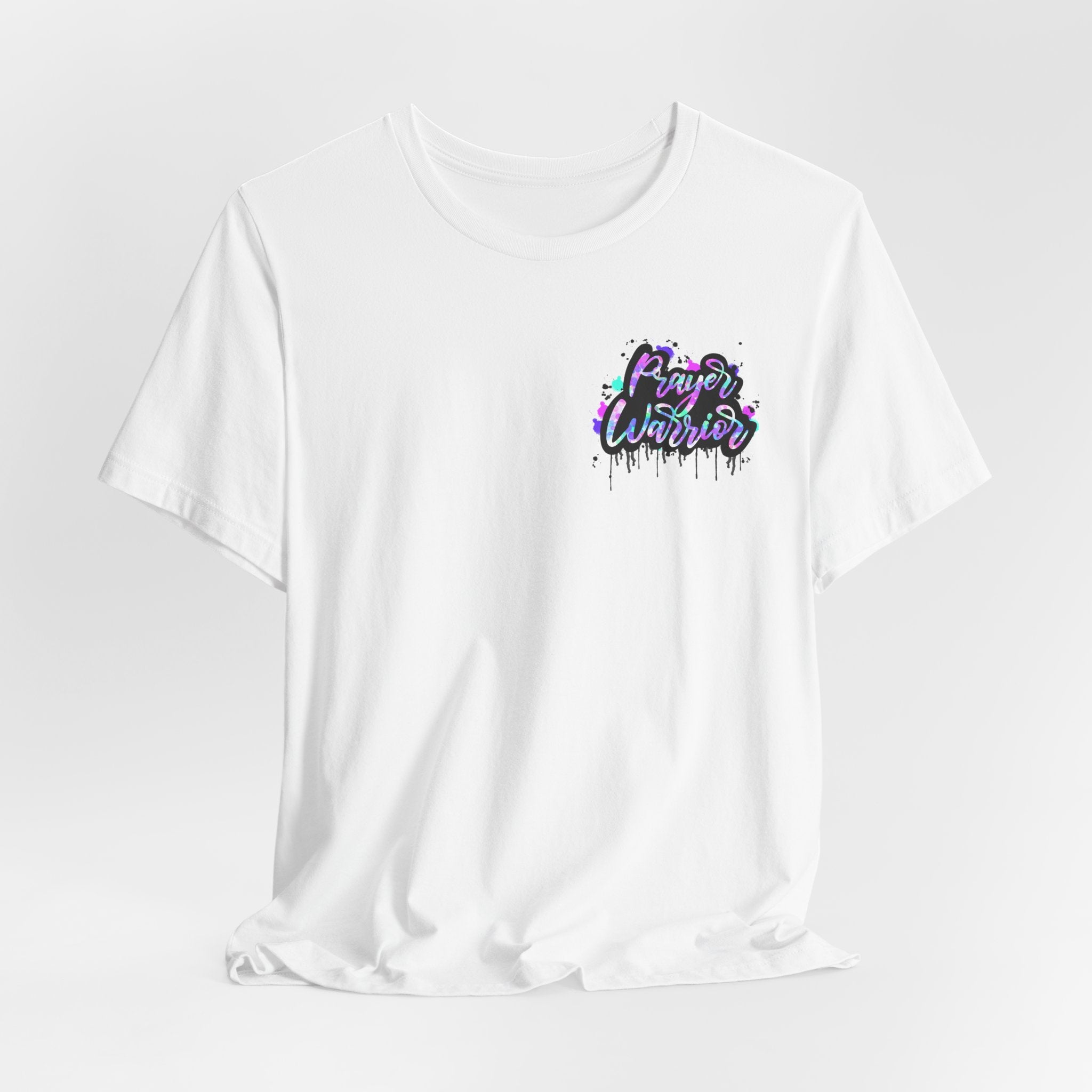 Prayer Warrior T-Shirt — Graffiti Script Faith Tee