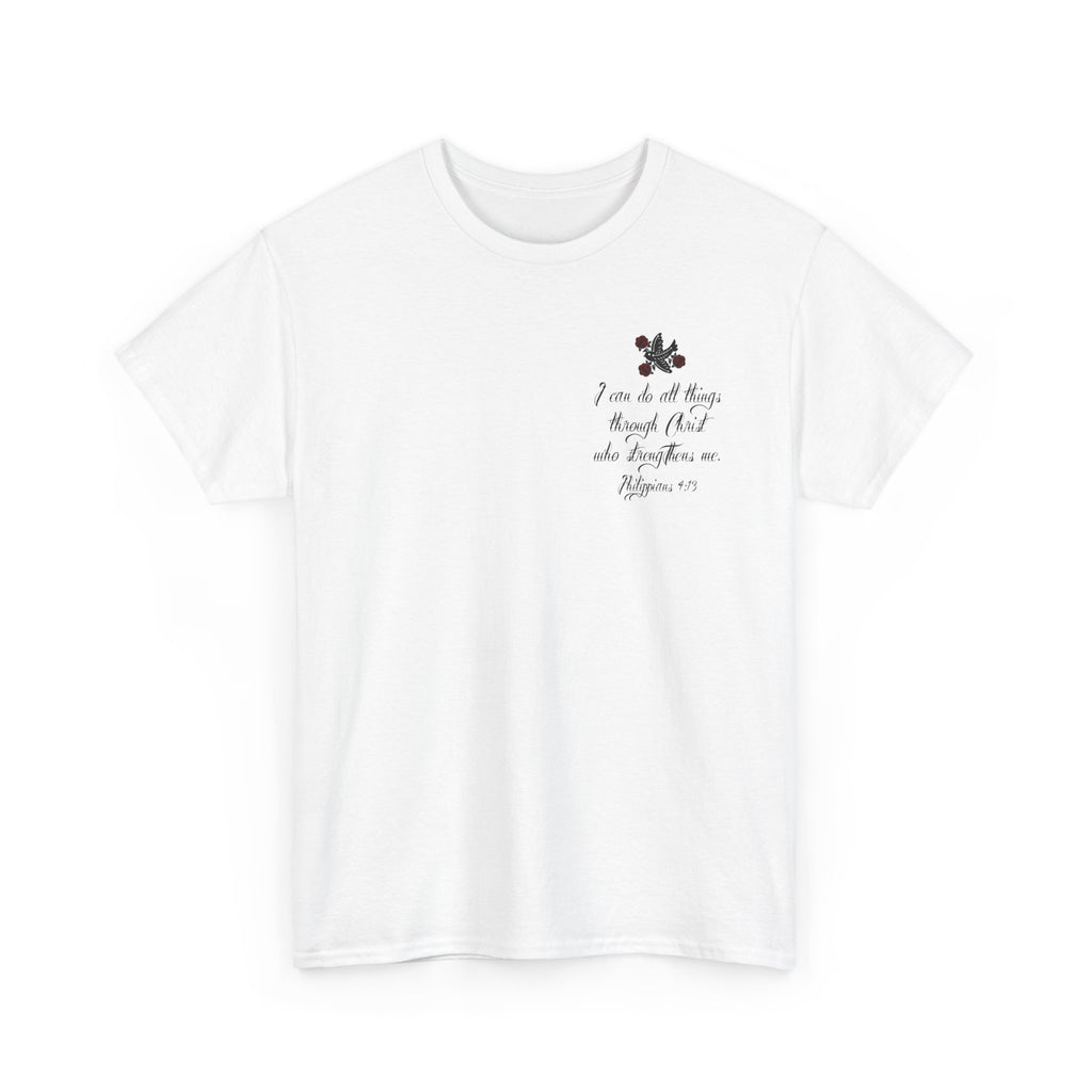 Christian Tee — "I Can Do All Things" Philippians 4:13 Inspirational T‑Shirt