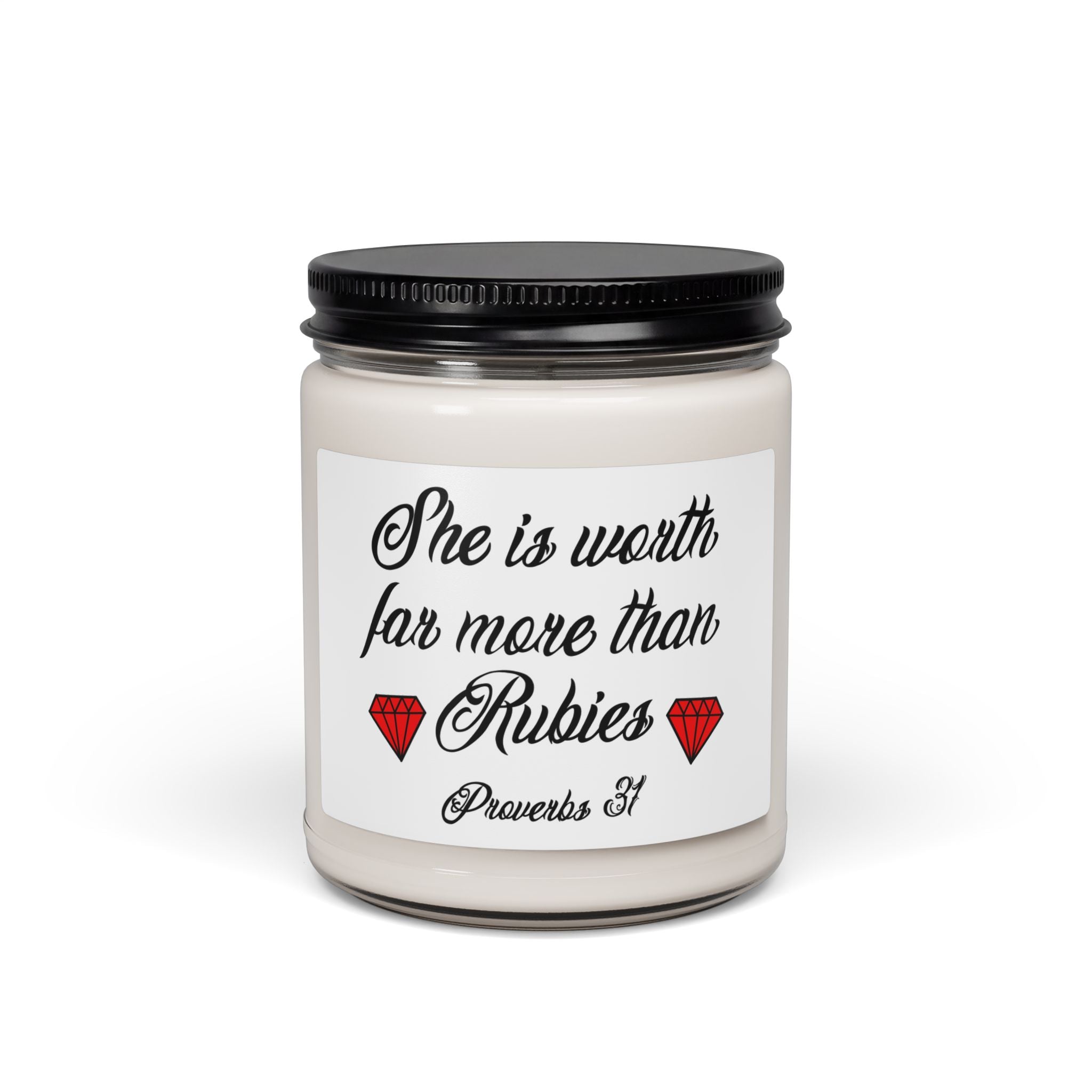 Proverbs 31 Woman Scented Soy Candle, 9oz