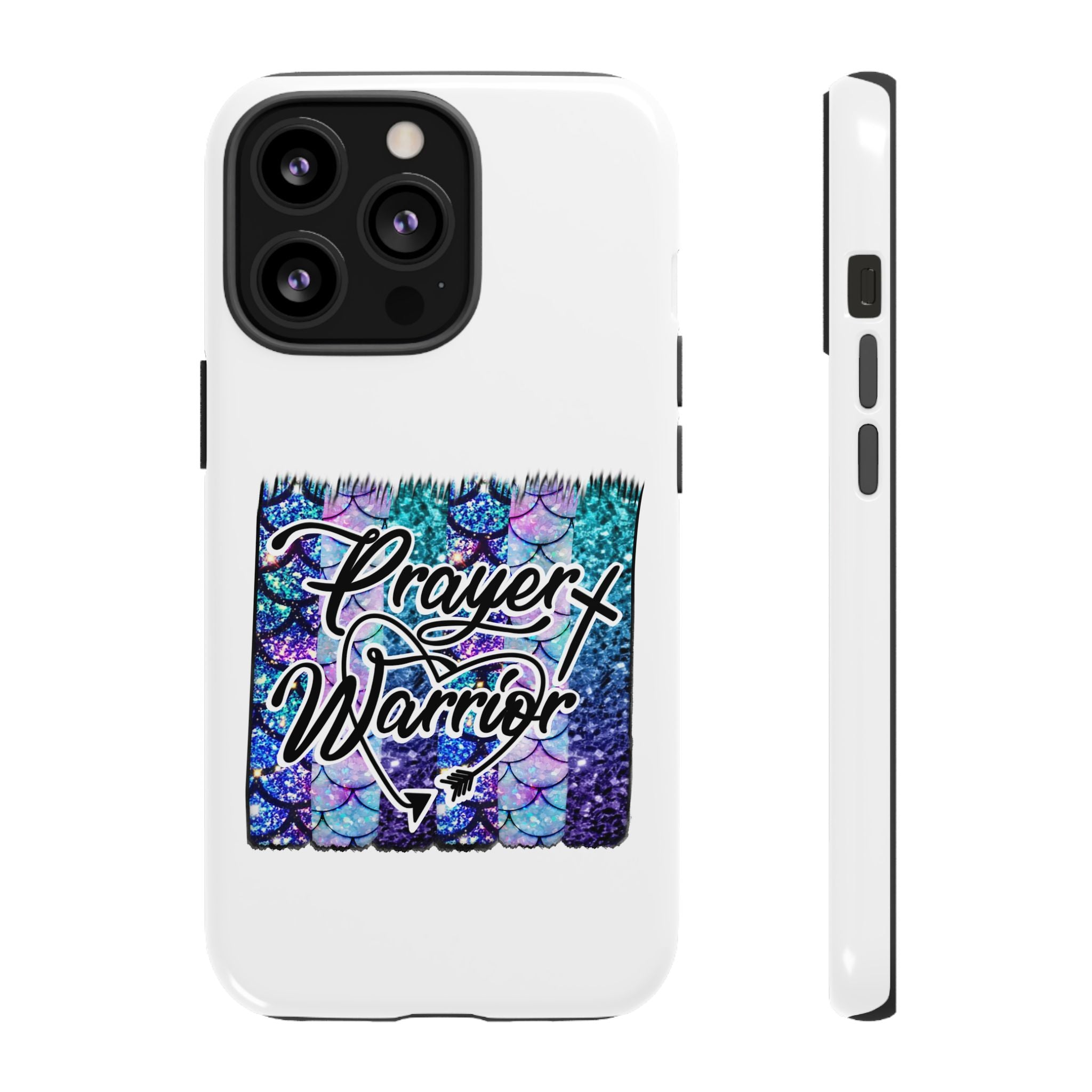 Prayer Warrior Phone Case — Faith-Inspired Tough Protective Cover