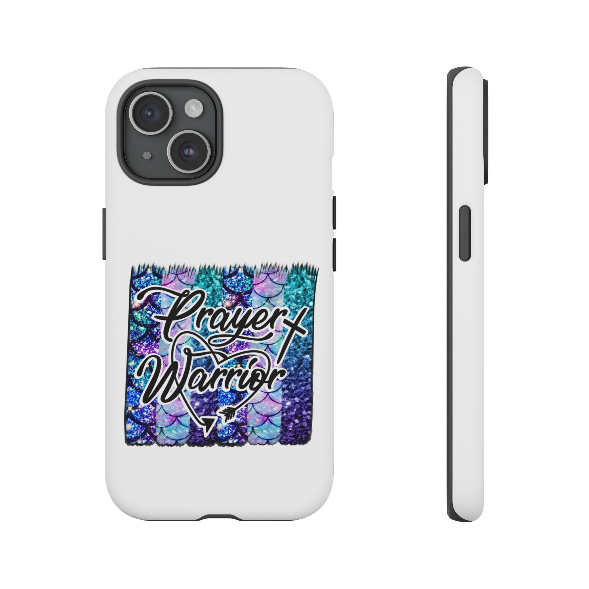 Prayer Warrior Phone Case — Faith-Inspired Tough Protective Cover