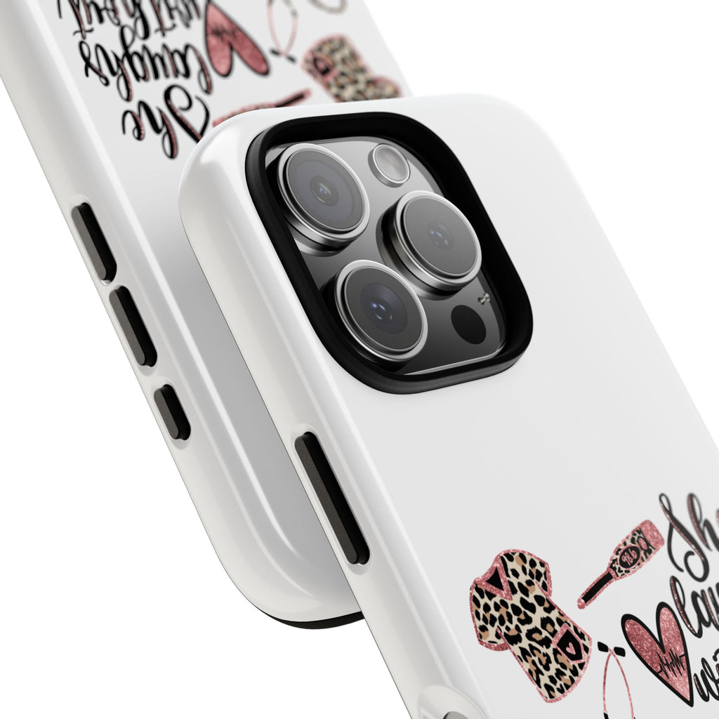 'She Laughs Without Fear' Proverbs 31 Scripture Nurse Tough Phone Case