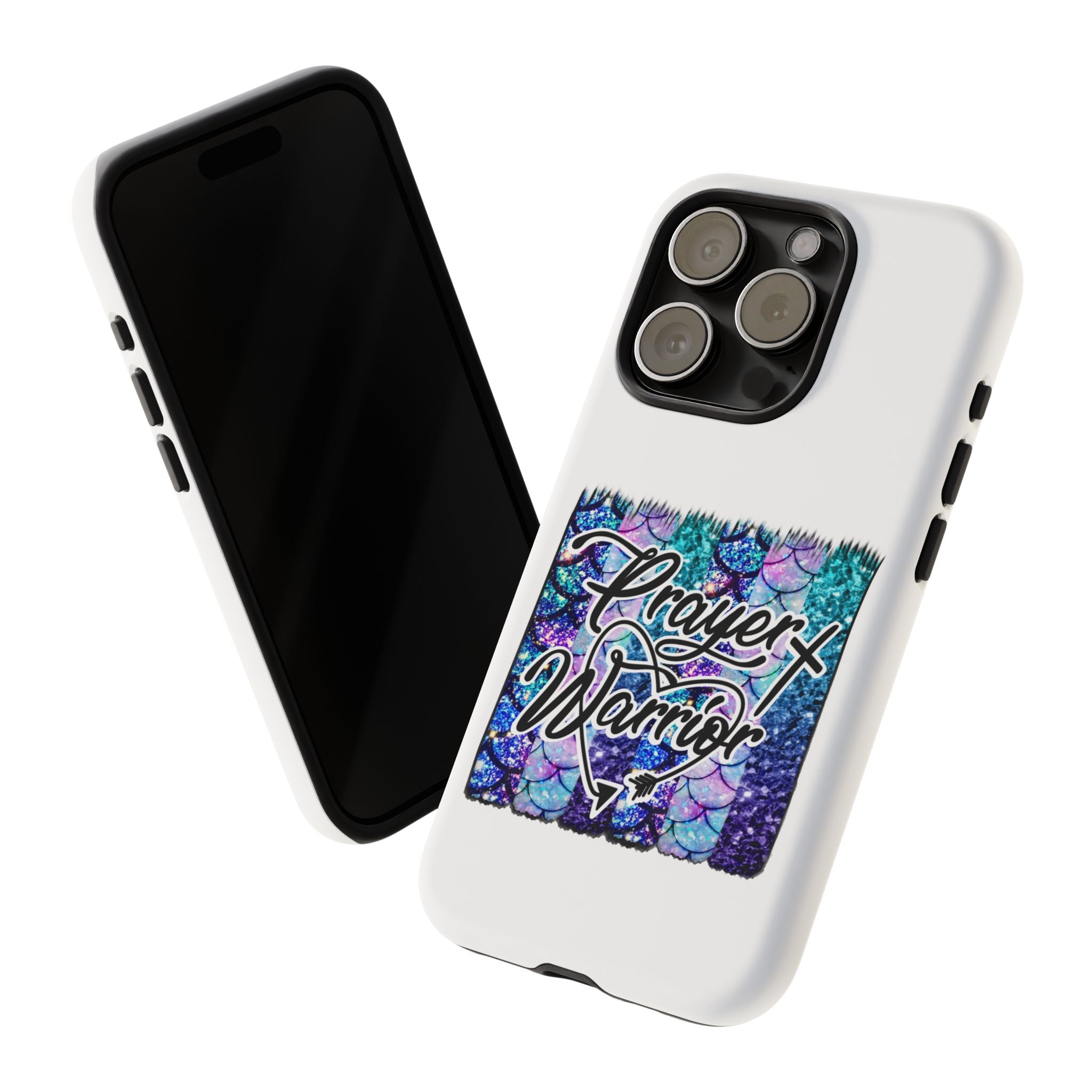 Prayer Warrior Phone Case — Faith-Inspired Tough Protective Cover
