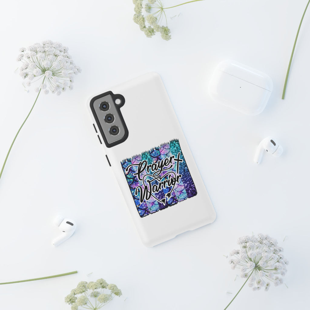 Prayer Warrior Phone Case — Faith-Inspired Tough Protective Cover