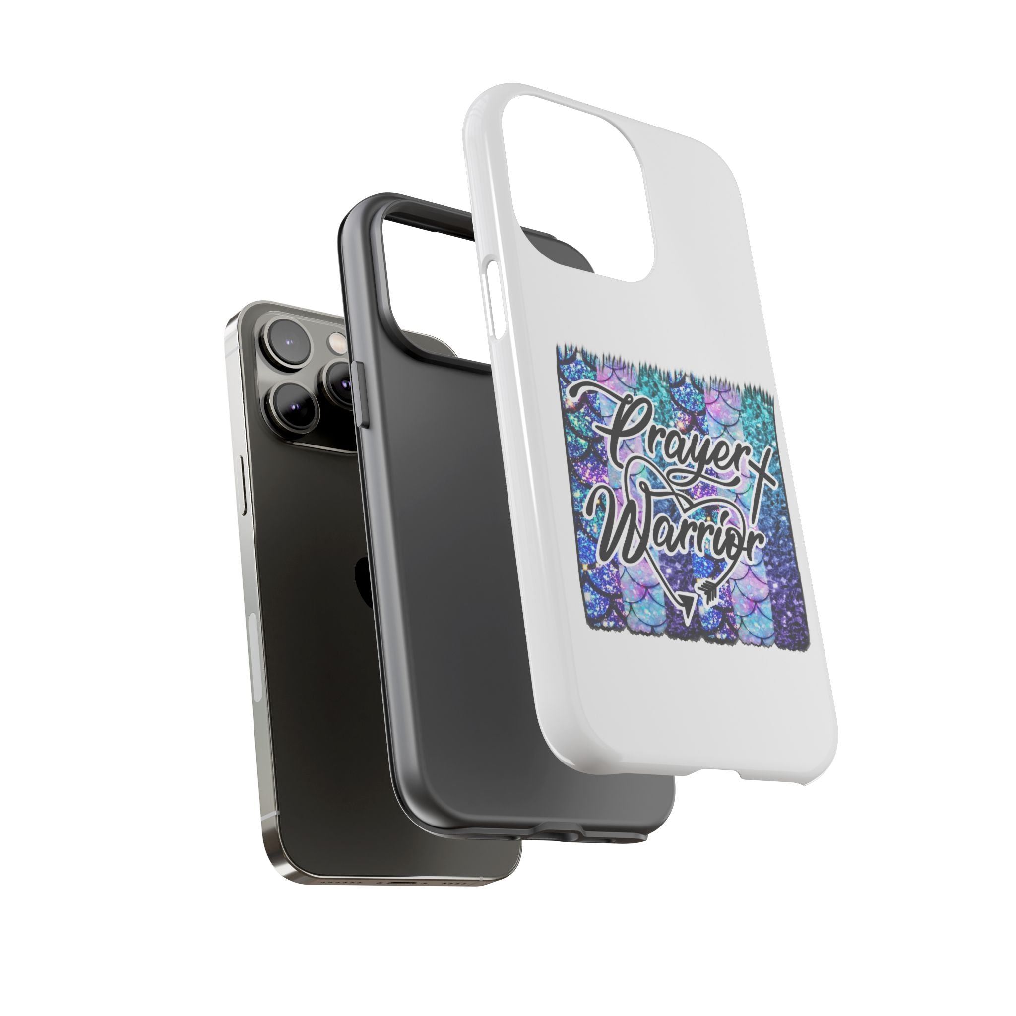 Prayer Warrior Phone Case — Faith-Inspired Tough Protective Cover