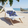 Beach Towel - "I Know I Have Plans For You" Jeremiah 29:11 Drip Graphic
