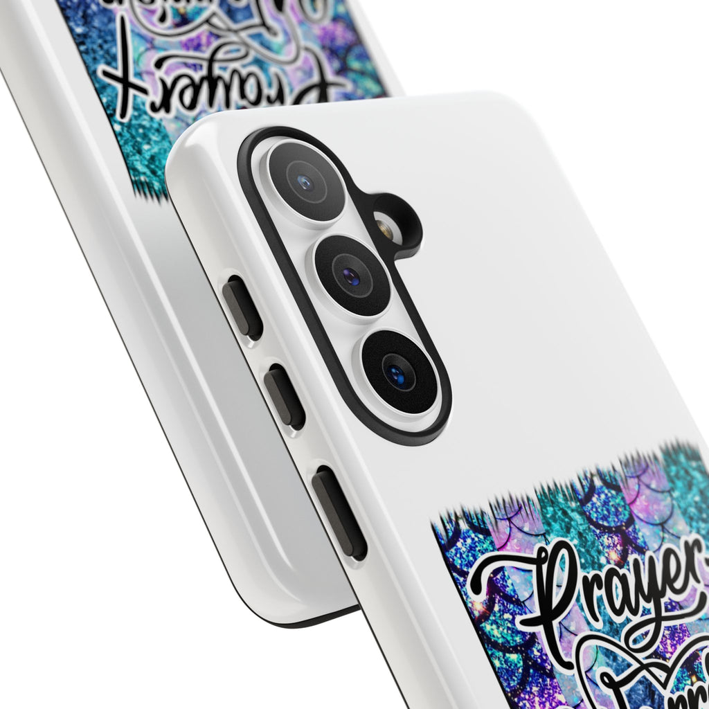 Prayer Warrior Phone Case — Faith-Inspired Tough Protective Cover