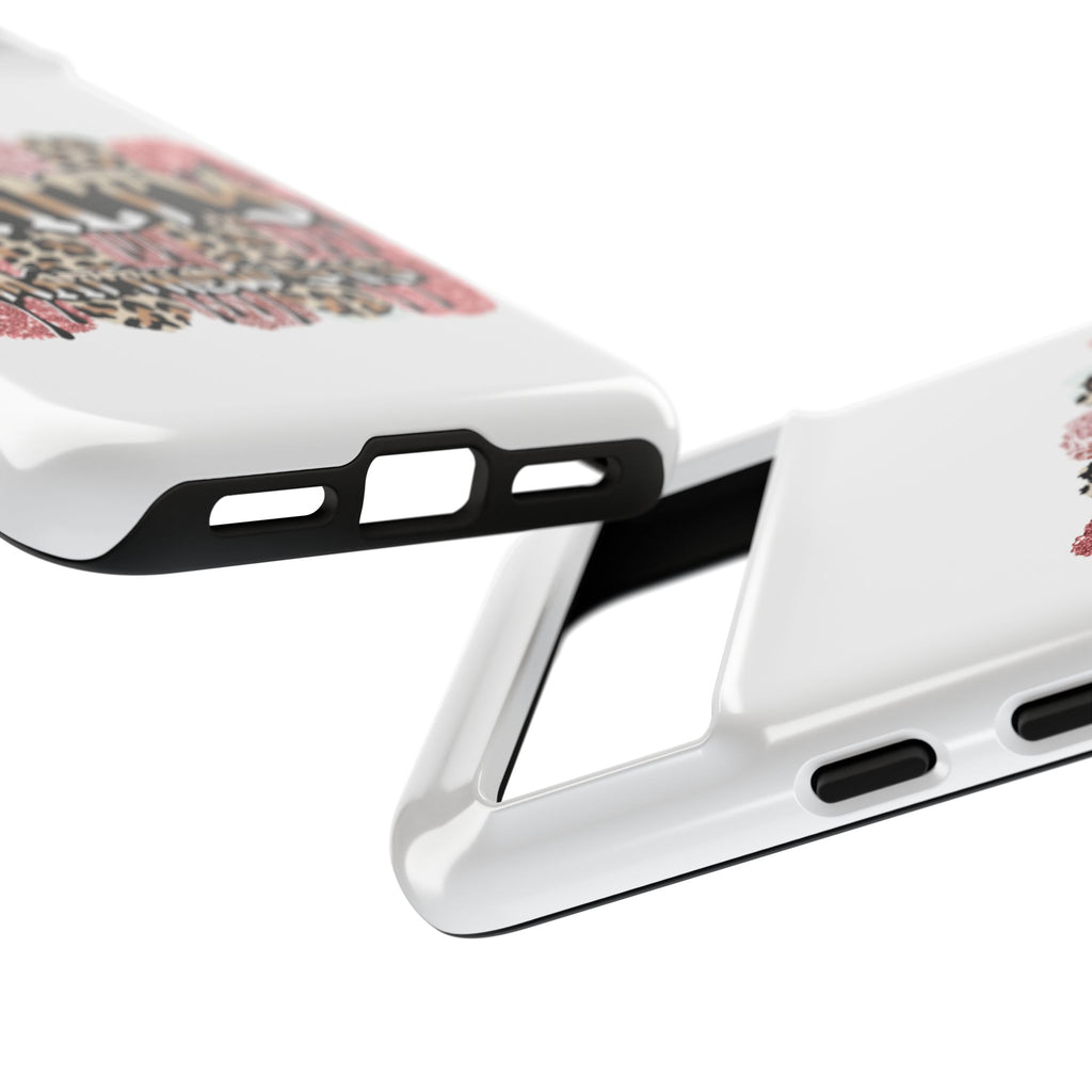 Salty Matthew 5:13 Scripture Leopard Pink Glitter Tough Case — Matthew 5:13 Scripture Phone Cover