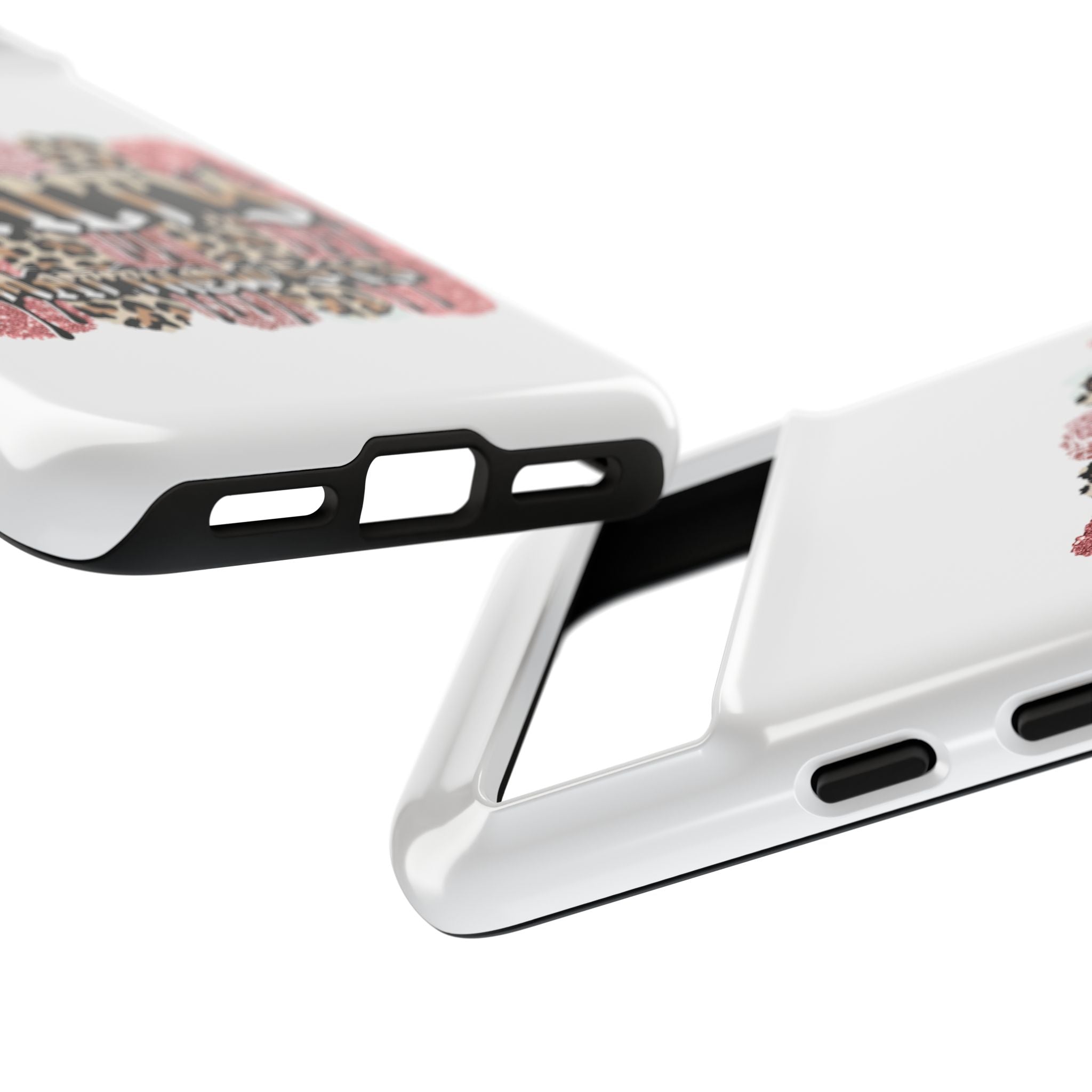 Salty Matthew 5:13 Scripture Leopard Pink Glitter Tough Case — Matthew 5:13 Scripture Phone Cover