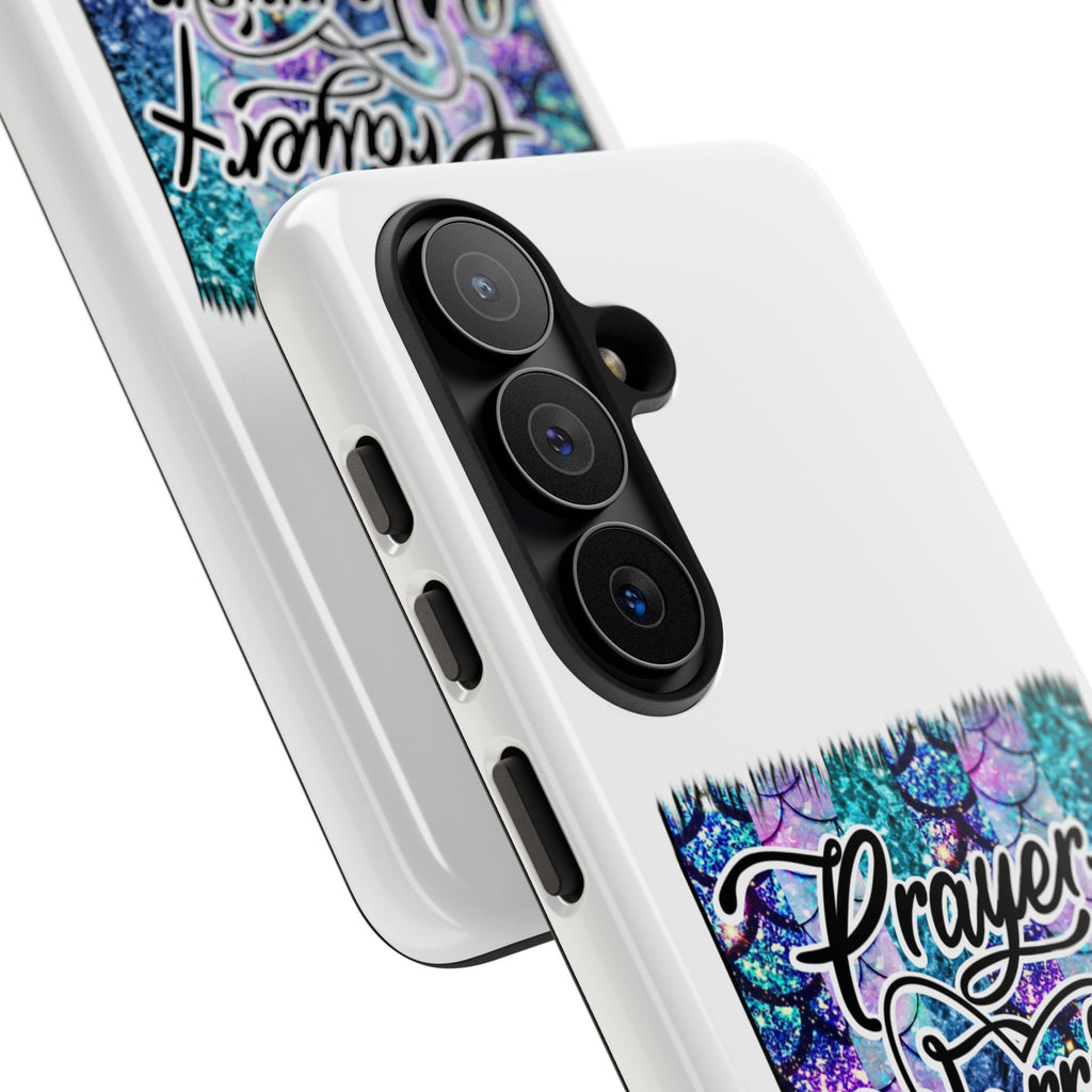 Prayer Warrior Phone Case — Faith-Inspired Tough Protective Cover