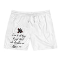 Christian Philippians 4:13 Swim Shorts — Men’s Mid-Length Beach Trunks