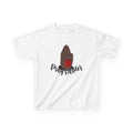 Kids Tee — Praying Hands with Rose “Pray Harder” Faith Graphic