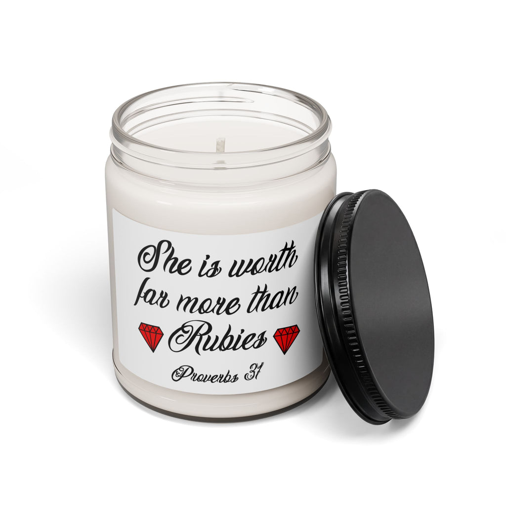 Proverbs 31 Woman Scented Soy Candle, 9oz
