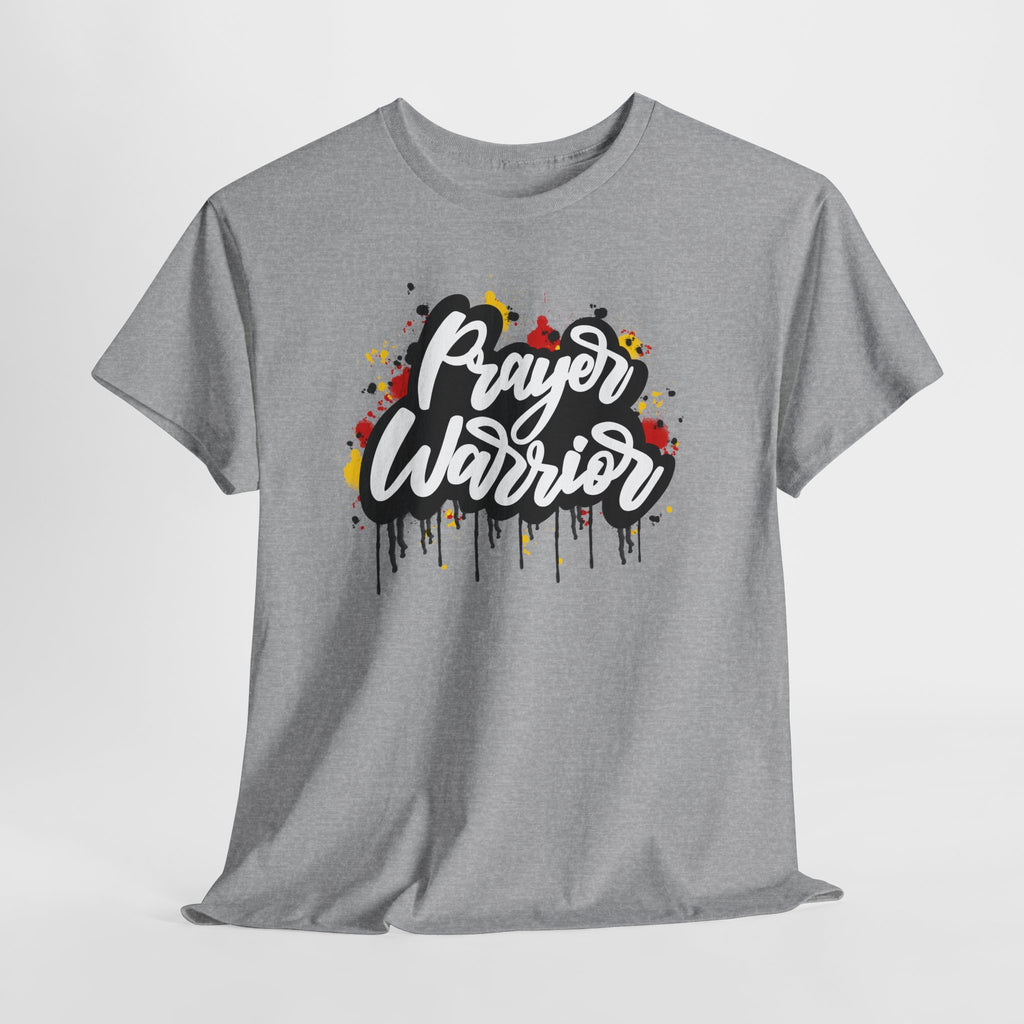 Prayer Warrior T‑Shirt – Faith Graphic Tee for Christian Men & Women