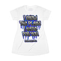 Jeremiah 29:11 Graffiti T-Shirt Dress — "I Know The Plans I Have For You" Inspirational Bible Verse