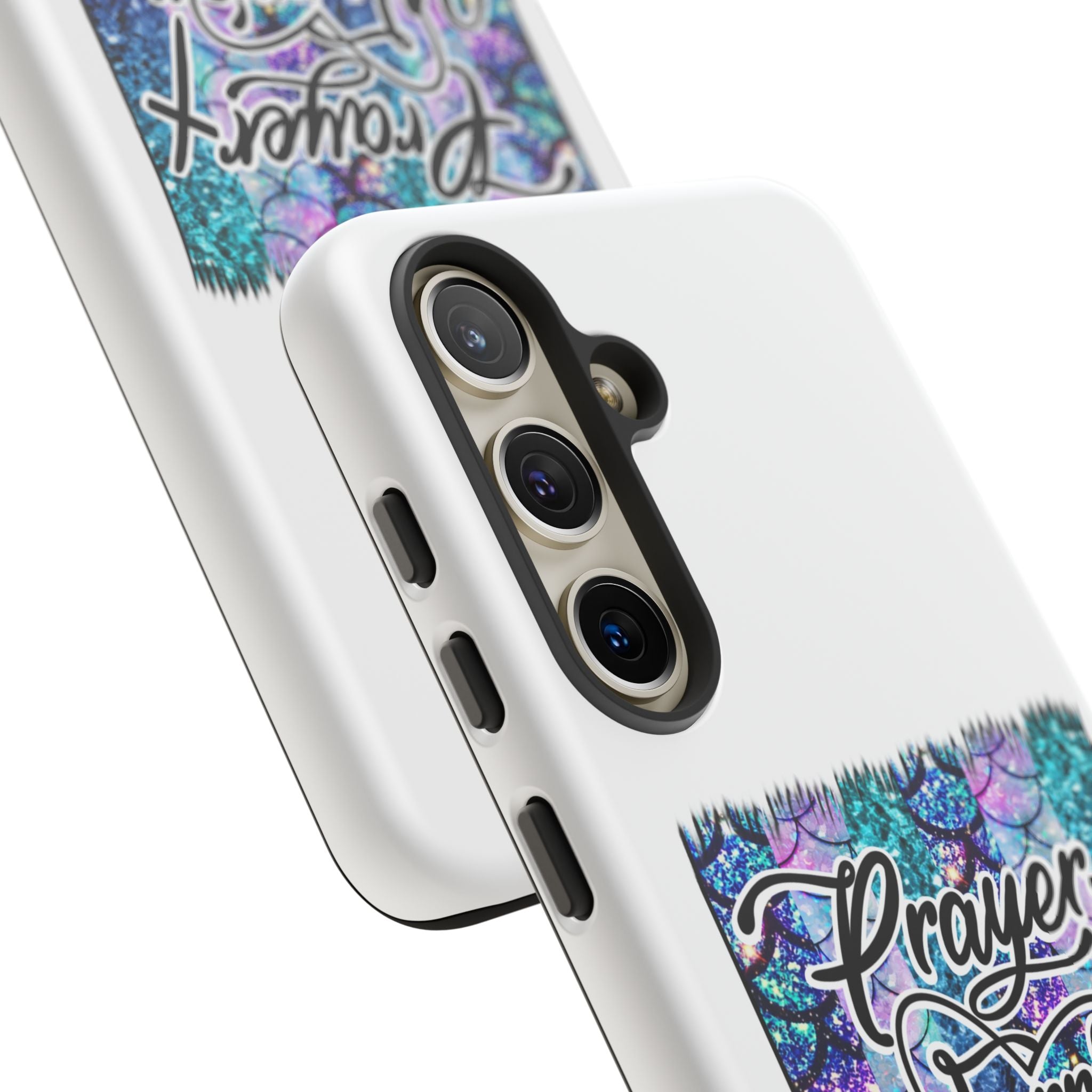 Prayer Warrior Phone Case — Faith-Inspired Tough Protective Cover