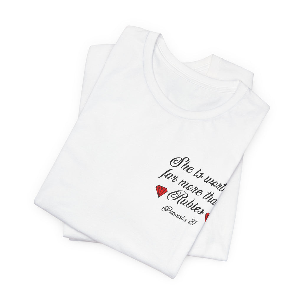 Proverbs 31 Woman Short Sleeve Tee