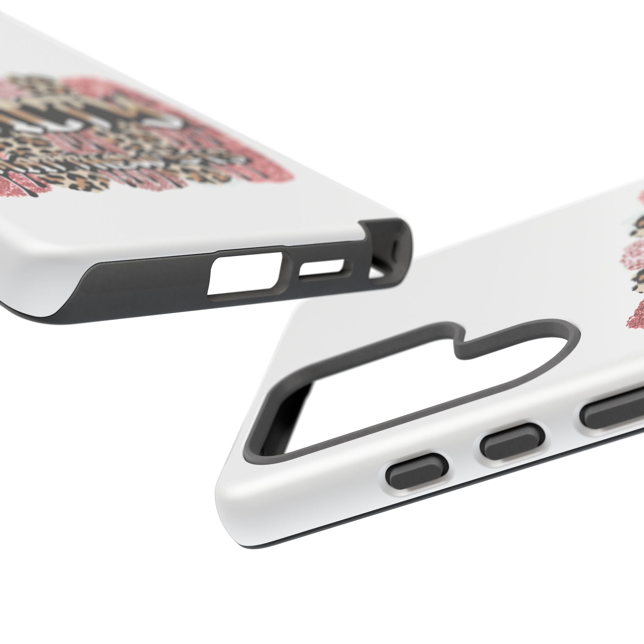 Salty Matthew 5:13 Scripture Leopard Pink Glitter Tough Case — Matthew 5:13 Scripture Phone Cover