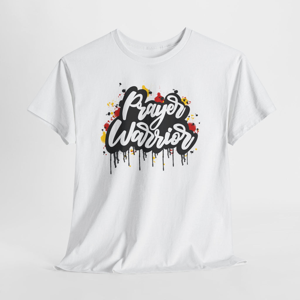 Prayer Warrior T‑Shirt – Faith Graphic Tee for Christian Men & Women