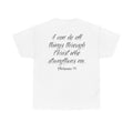 "I Can Do All Things Through Christ" Christian Tee