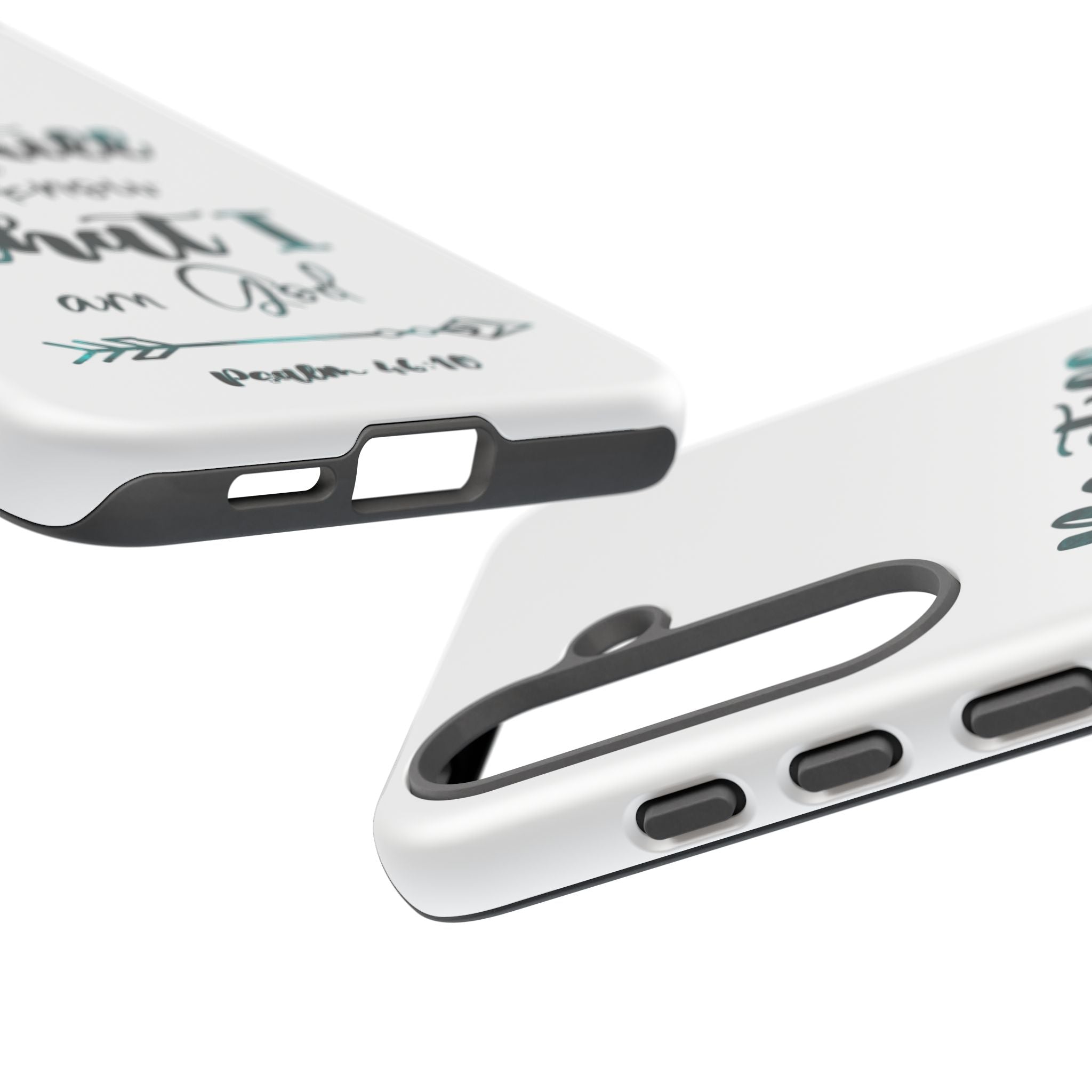 Christian Phone Case - "Be Still & Know That I Am God" Psalm 46:10 Protective Tough Case