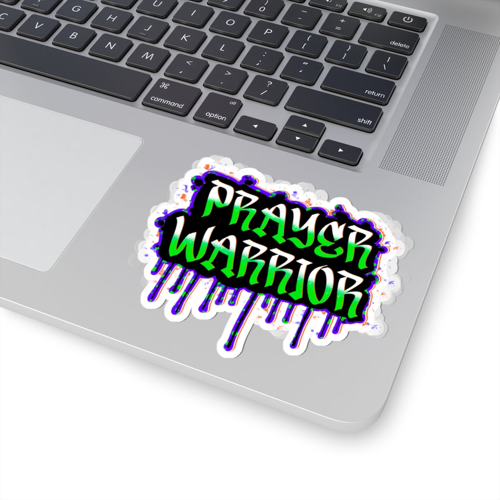 Prayer Warrior Grafitti Art Sticker