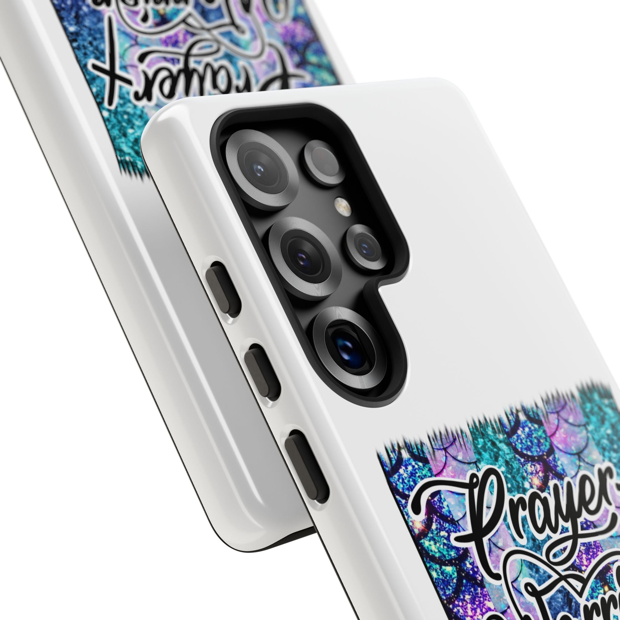 Prayer Warrior Phone Case — Faith-Inspired Tough Protective Cover