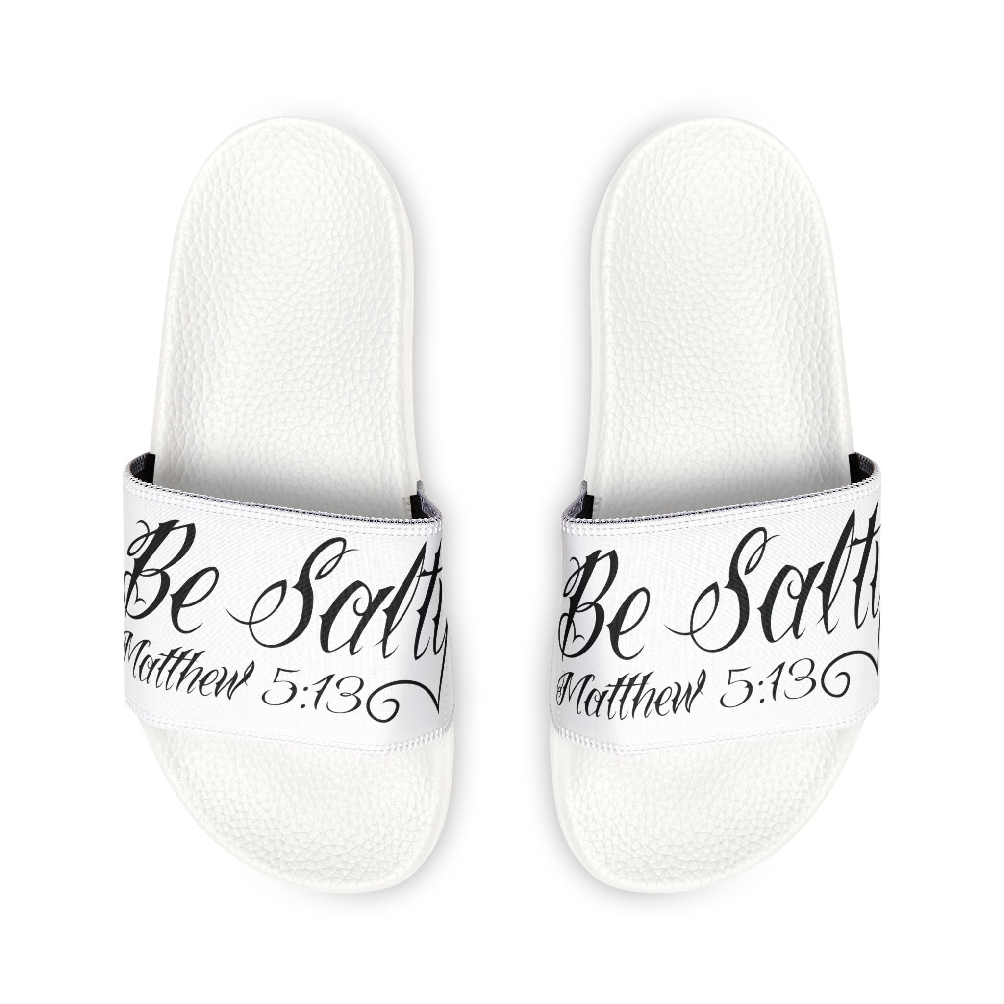 Be Salty Bible Verse Women's Removable-Strap Sandals