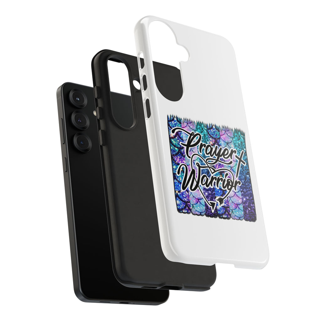 Prayer Warrior Phone Case — Faith-Inspired Tough Protective Cover