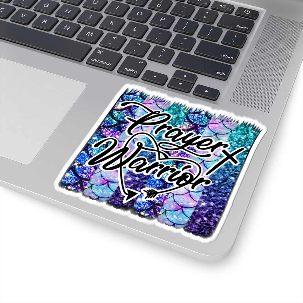 Prayer Warrior Sticker — Kiss-Cut Decal