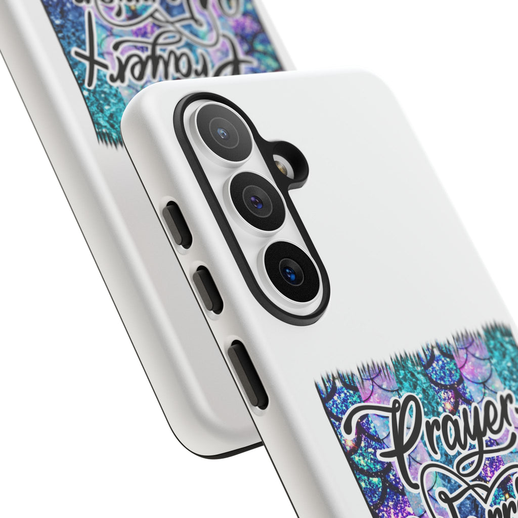 Prayer Warrior Phone Case — Faith-Inspired Tough Protective Cover