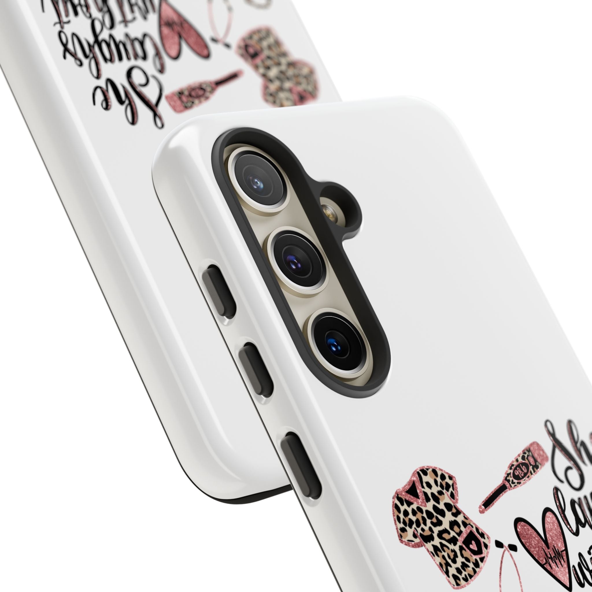 'She Laughs Without Fear' Proverbs 31 Scripture Nurse Tough Phone Case