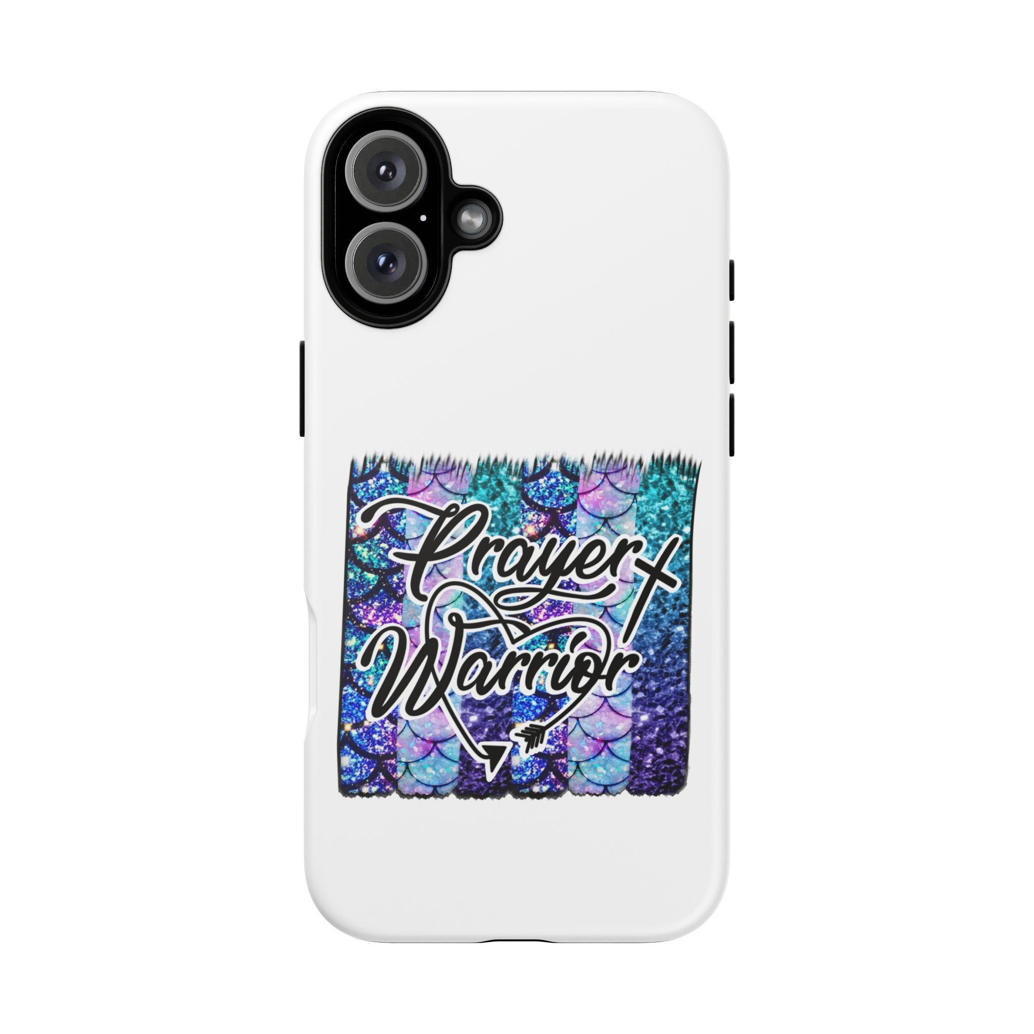Prayer Warrior Phone Case — Faith-Inspired Tough Protective Cover