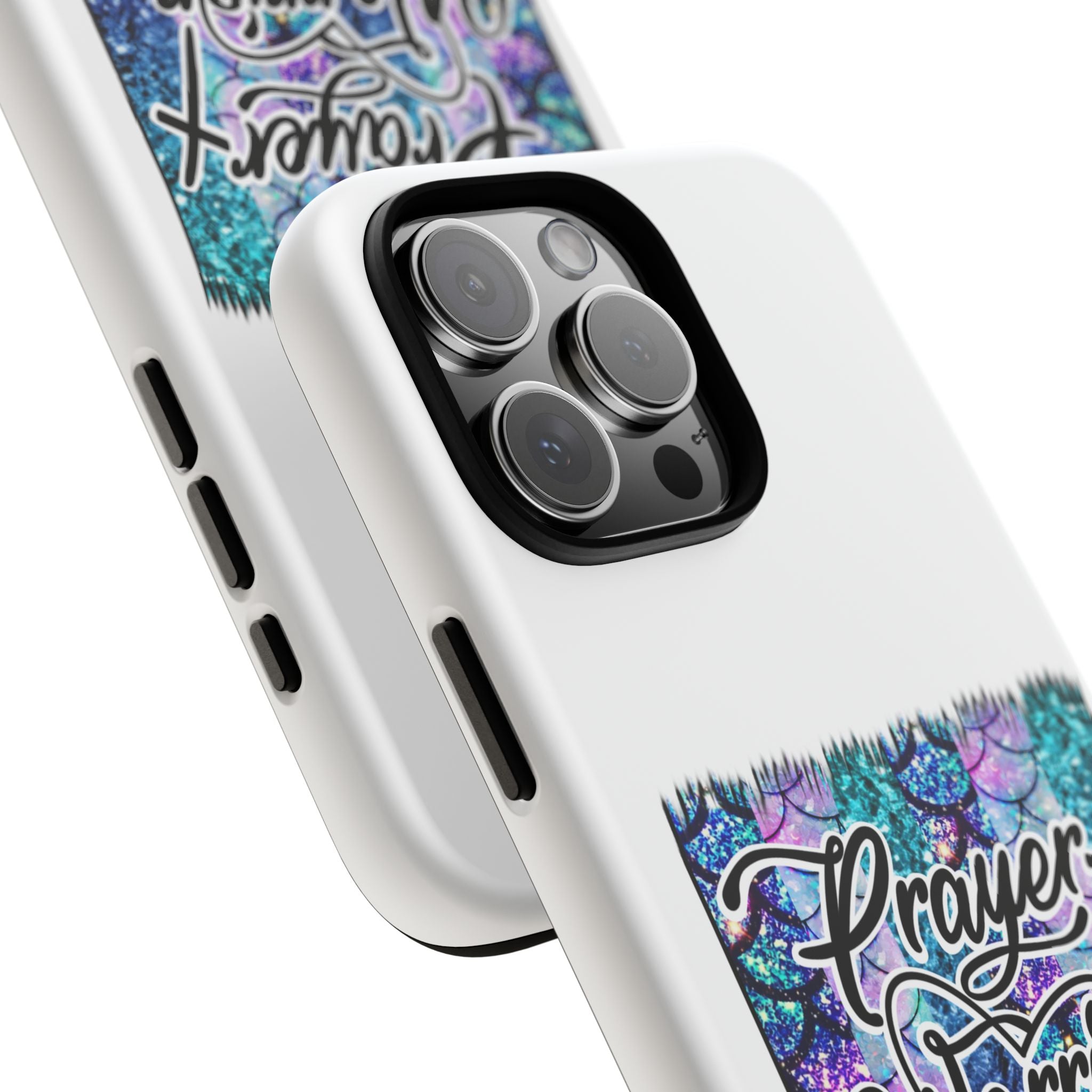 Prayer Warrior Phone Case — Faith-Inspired Tough Protective Cover
