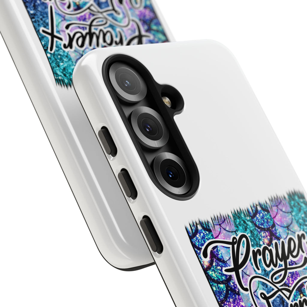 Prayer Warrior Phone Case — Faith-Inspired Tough Protective Cover