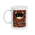 Leopard Plaid Coffee Mug — Keep your eyes on Jesus Ceramic Mug (11oz, 15oz)