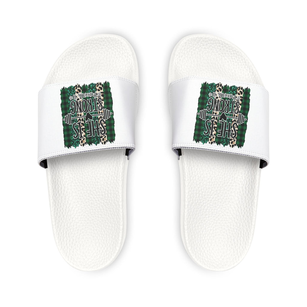 Proverbs 31 She is Strong Women's Removable-Strap Sandals