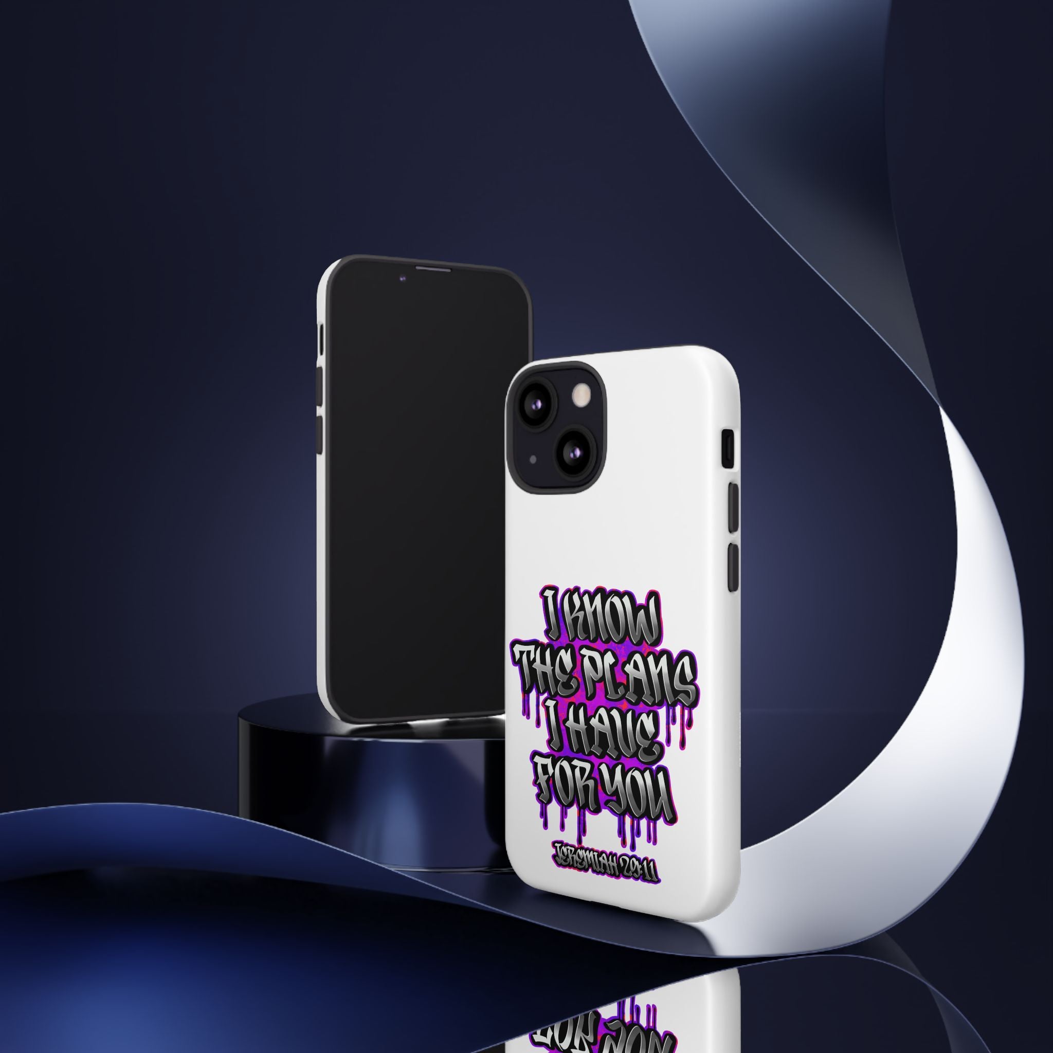 Jeremiah 29:11 Phone Case — "I Know The Plans I Have For You" Christian Bible Verse Protective Case
