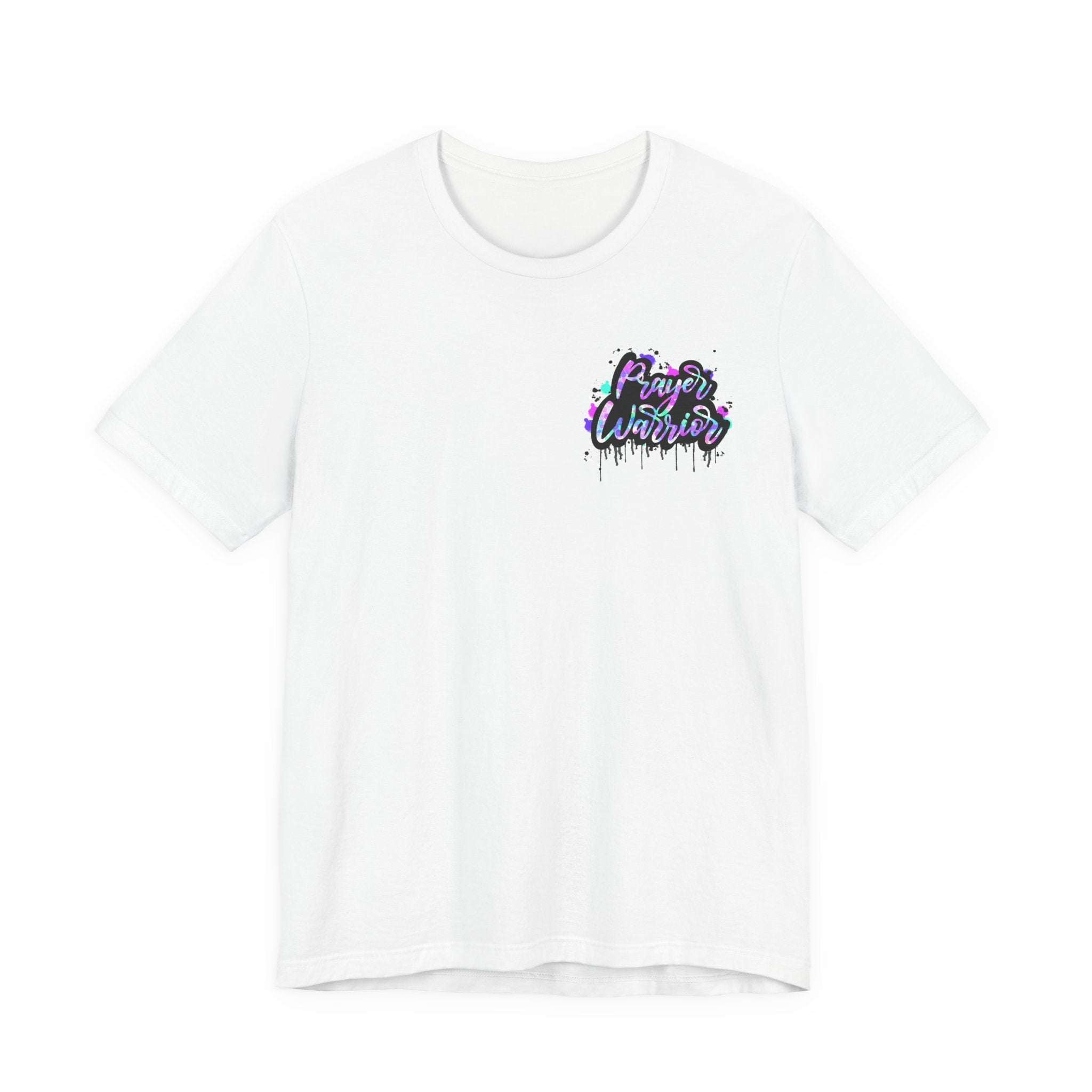 Prayer Warrior T-Shirt — Graffiti Script Faith Tee