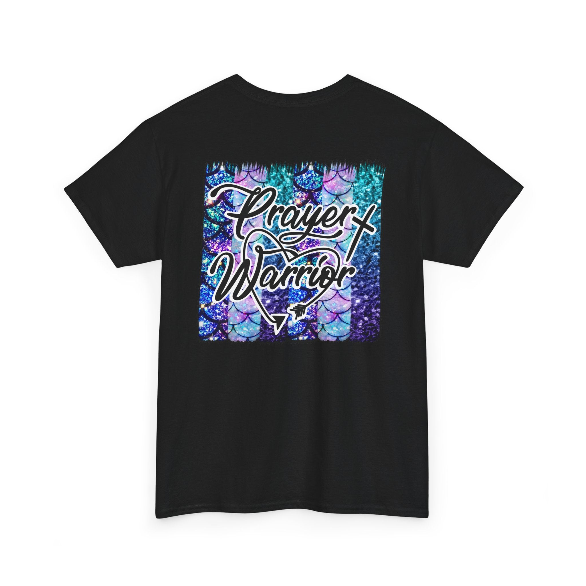Prayer Warrior T-Shirt — Floral Christian Faith Tee