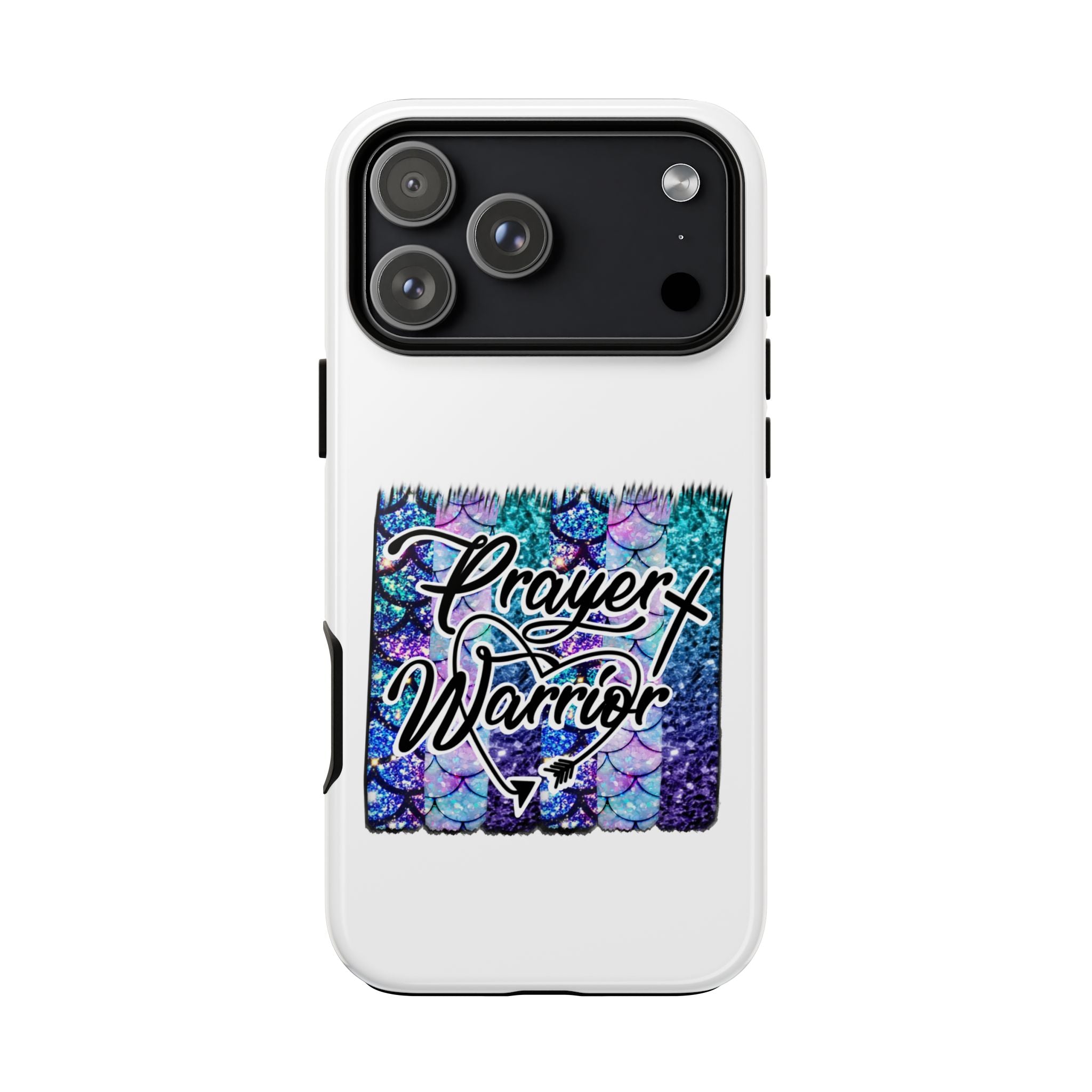 Prayer Warrior Phone Case — Faith-Inspired Tough Protective Cover
