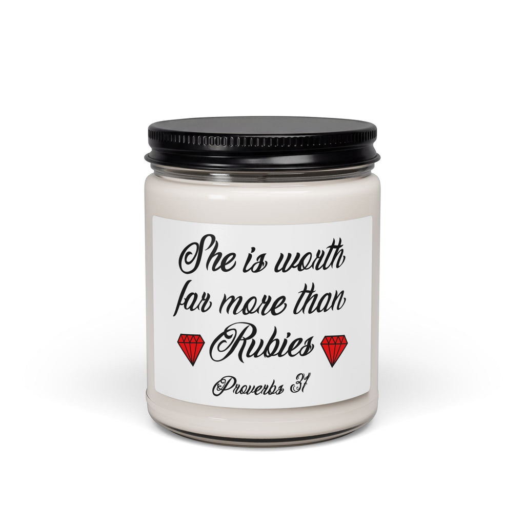 Proverbs 31 Woman Scented Soy Candle, 9oz