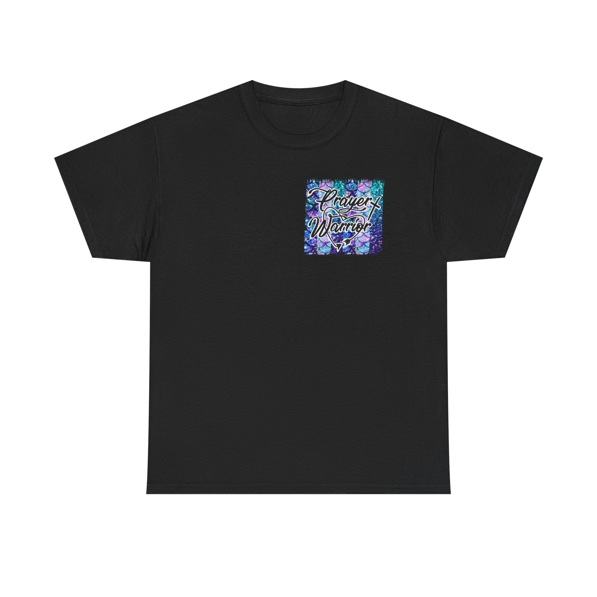 Prayer Warrior T-Shirt — Floral Christian Faith Tee