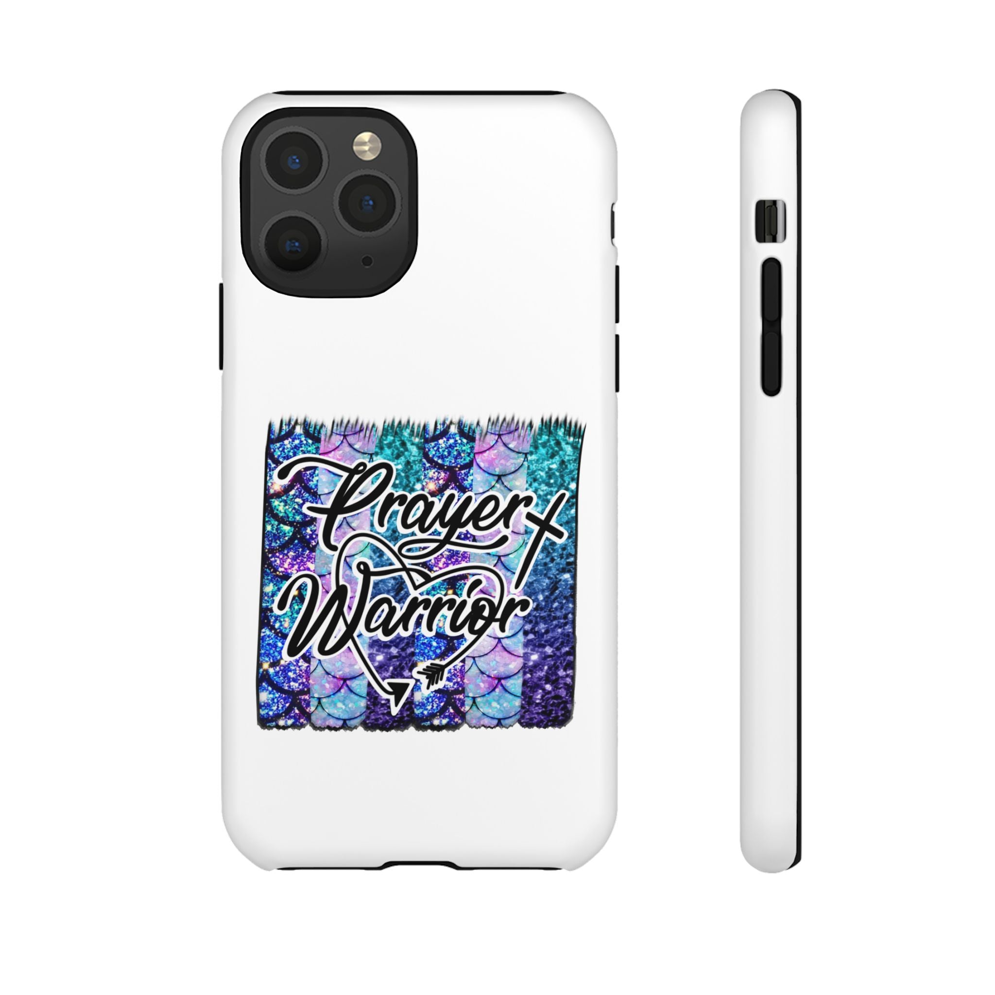 Prayer Warrior Phone Case — Faith-Inspired Tough Protective Cover